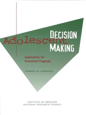 cover image of Adolescent Decision Making